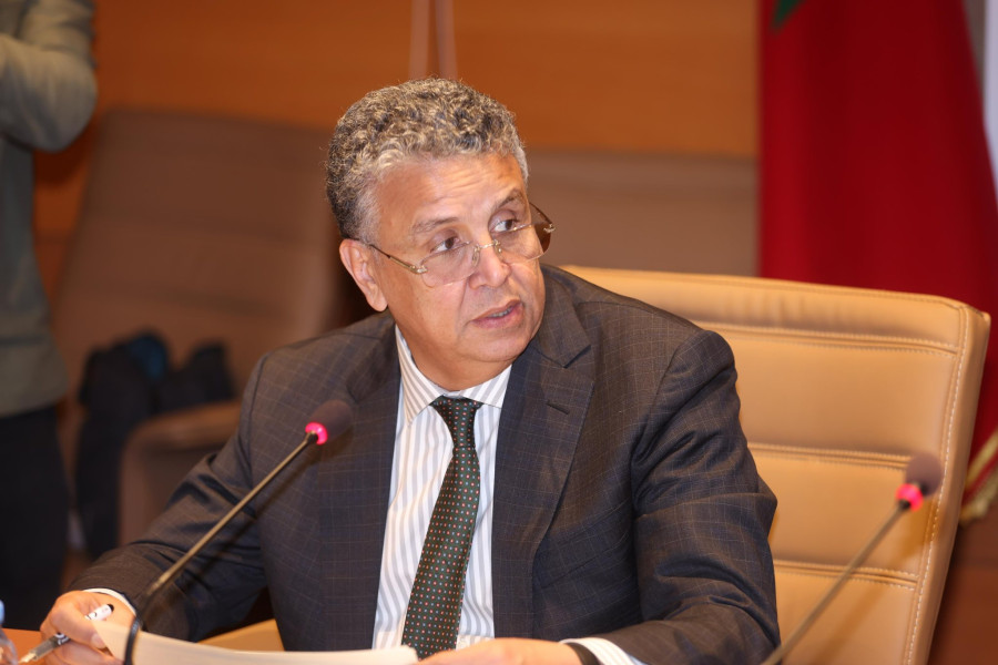 عبد اللطيف وهبي وزير العدل 