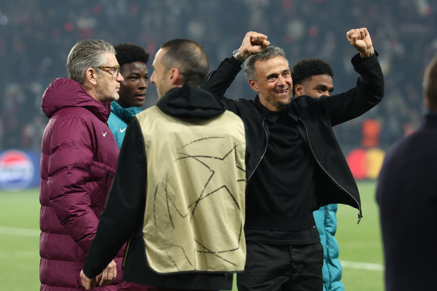 C1: "l'objectif du PSG est d'écrire l'histoire", prévient Luis Enrique