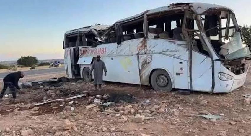 8 morts et 24 blessés dans un terrible accident de la route entre Essaouira et Agadir
