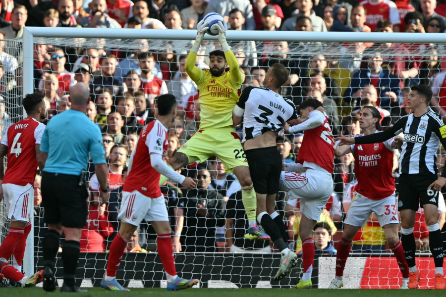 Arsenal and Newcastle