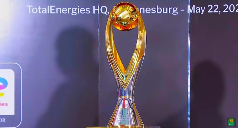 CAF CL: la CAF dévoile un nouveau trophée avant la finale entre Sundowns et Pyramids