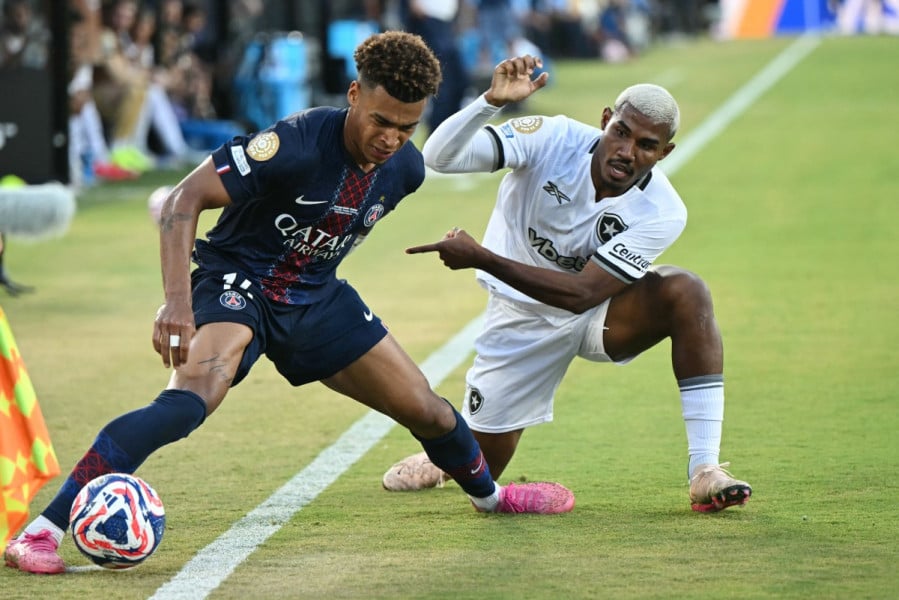 Paris Saint-Germain and Brazil's Botafogo 