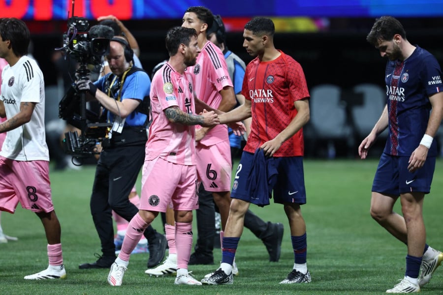 hakimi + messi