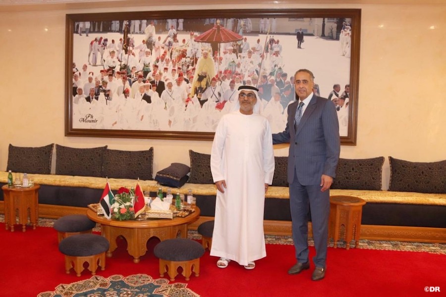 M.Hammouchi reçoit le chef du service des renseignements de l’Etat des Emirats Arabes Unis