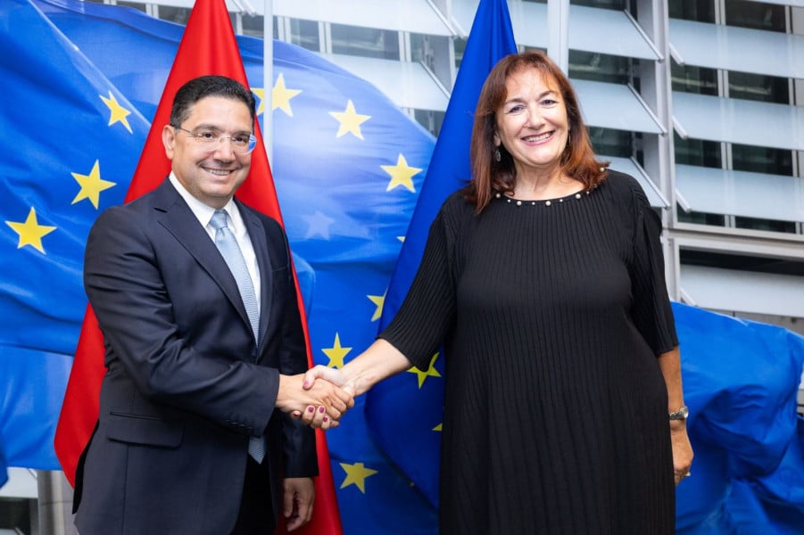Réunion ministérielle UE-Voisinage Sud : M. Bourita tient une série d'entretiens bilatéraux
