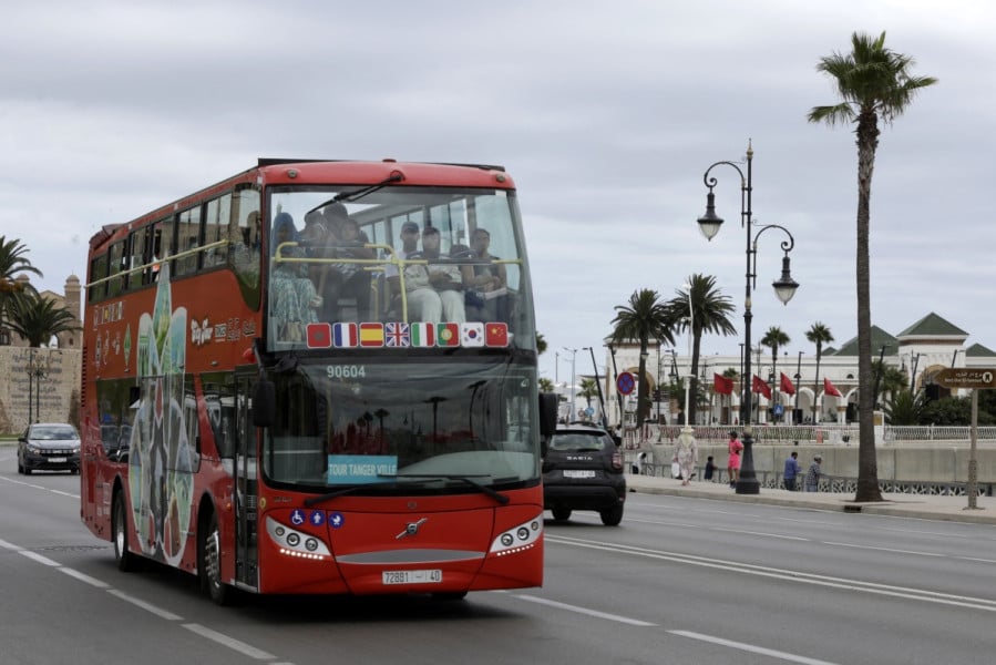 touristes tanger