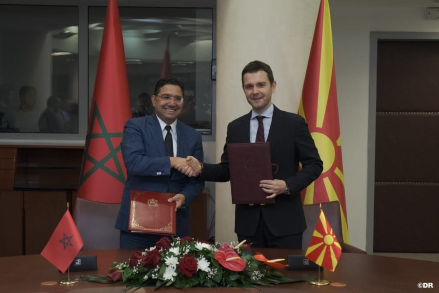 Le Royaume du Maroc et la République de Macédoine du Nord consolident leur coopération par la signature de nouveaux accords