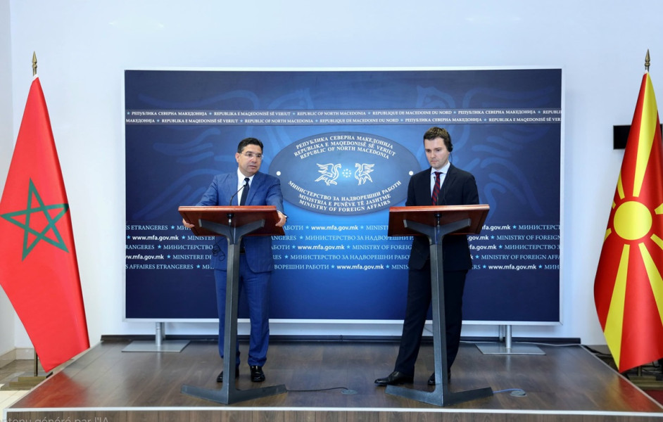 Ministre macédonien des AE: La République de Macédoine du Nord veut intensifier sa coopération avec le Maroc 