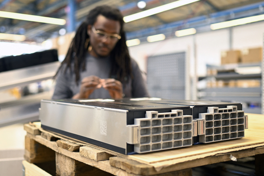 Des batteries de voitures reconditionnées pour la transition énergétique de l'Allemagne