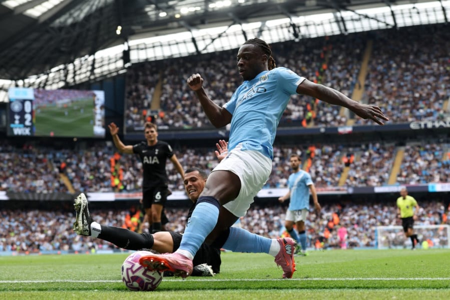 Manchester City and Tottenham