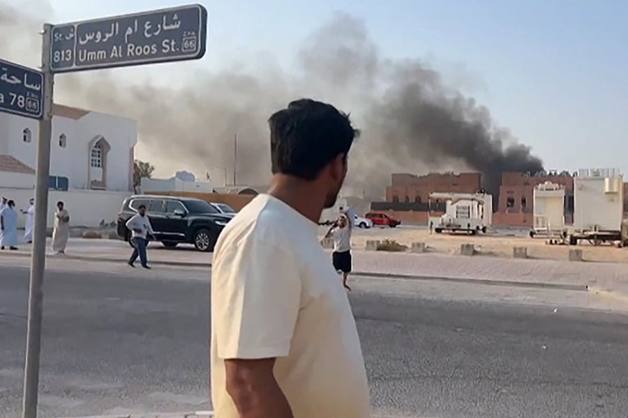 هجوم إسرائيلي قطر