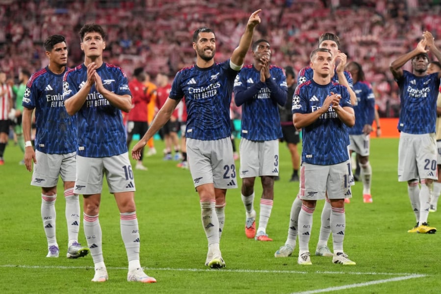 C1: Arsenal s'impose contre Bilbao