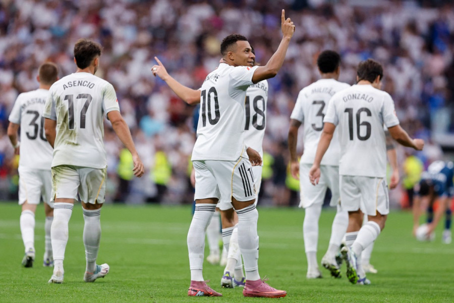 Espagne: le Real bat l'Espanyol Barcelone sans forcer, Mbappé encore buteur