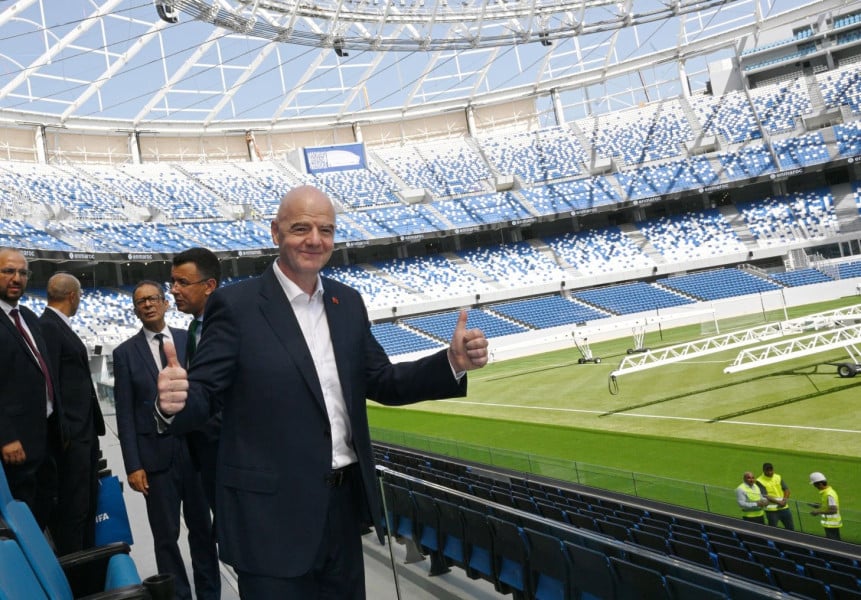 Mondial 2030: Le président de la FIFA se félicite de l'état d’avancement des préparatifs au Maroc