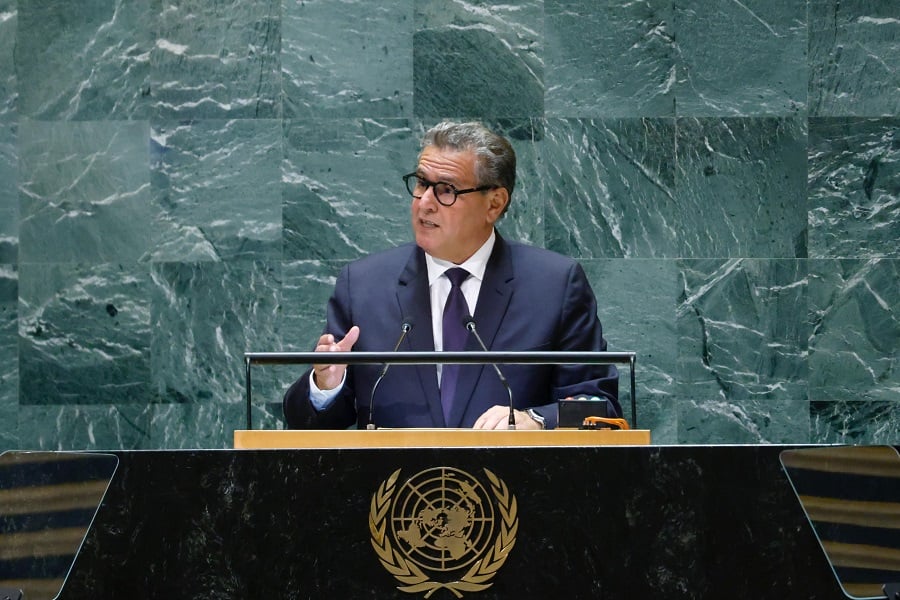 Sur Hautes Instructions de SM le Roi, M. Akhannouch préside la délégation du Maroc à la 80è Assemblée générale de l'ONU