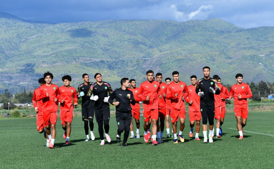 Mondial U20: Le Maroc entame sa préparation à Santiago du Chili