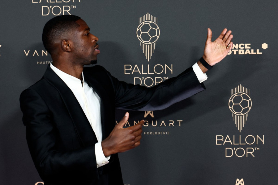 Ousmane Dembélé remporte le Ballon d'Or, Hakimi 6e