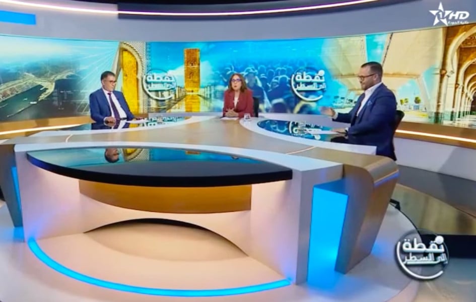 نقطة إلى السطر