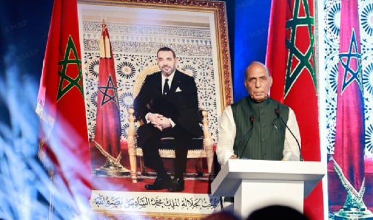 Ministre indien de la défense: L’usine de fabrication de véhicules blindés de Berrechid amorce un nouveau chapitre dans le partenariat stratégique entre l’Inde et le Maroc 