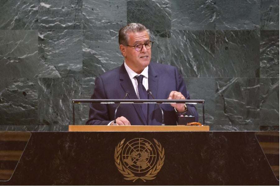 Akhannouch: La réunion annuelle de l'AG de l'ONU est l'occasion de mettre en avant la vision du Maroc