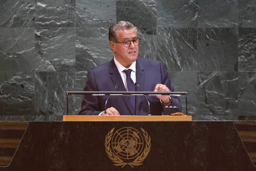 AG de l’ONU: M. Akhannouch met en avant la dynamique de développement engagée au Maroc sous la conduite de SM le Roi