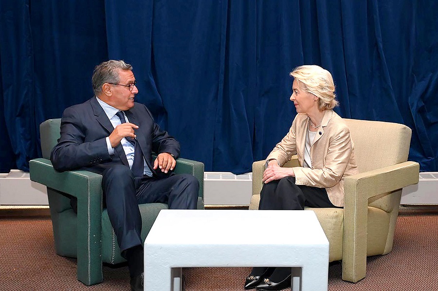 New York: Akhannouch s’entretient avec la Présidente de la Commission européenne