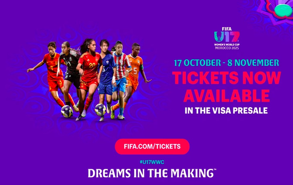 Mondial féminin U-17: La billetterie ouverte aux détenteurs de cartes Visa