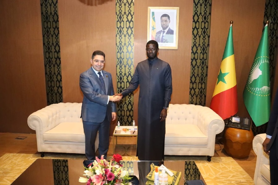 M. Bourita reçu en audience à Dakar par le Président sénégalais