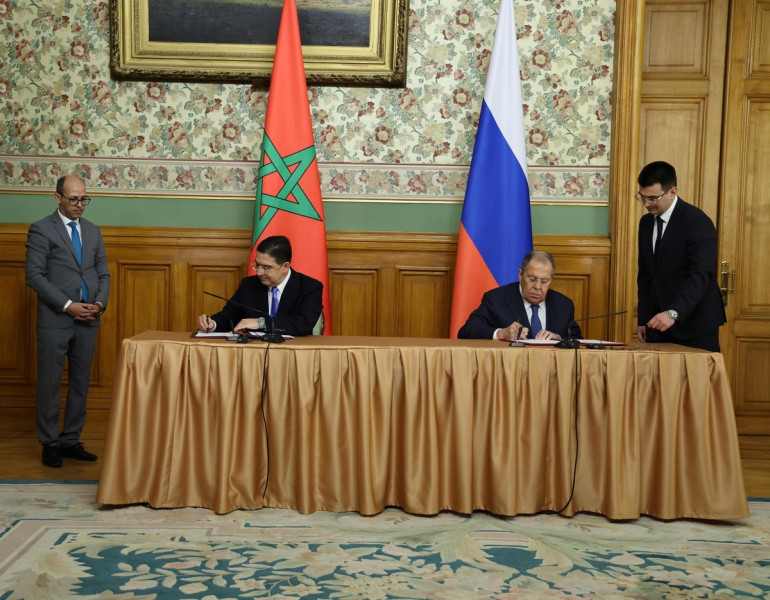 Nasser Bourita-Sergueï Lavrov