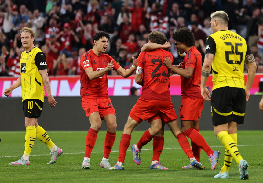 Bayern Munich and Borussia Dortmund 