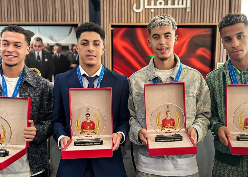 أكاديمية محمد السادس لكرة القدم تحتفي بخريجيها أبطال العالم