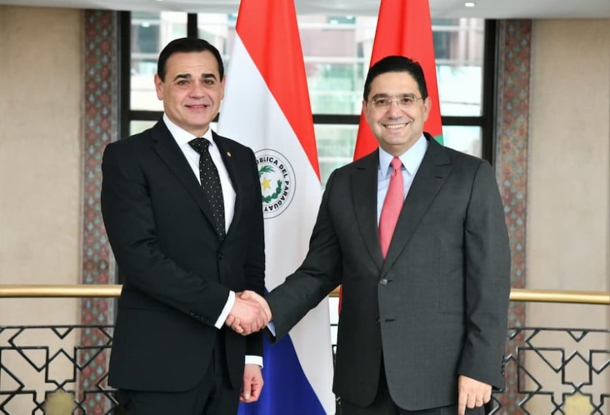 Nasser Bourita et son homologue paraguayen