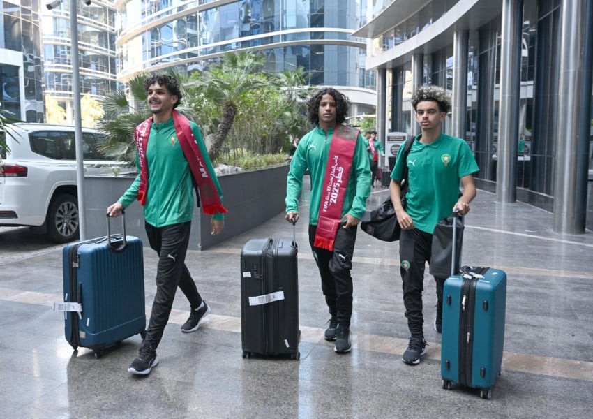 Coupe du Monde U17: la sélection marocaine est arrivée à Doha