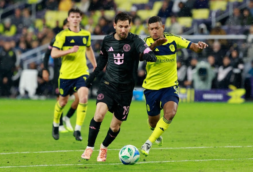 Play-offs MLS: Messi marque encore mais Miami perd à Nashville