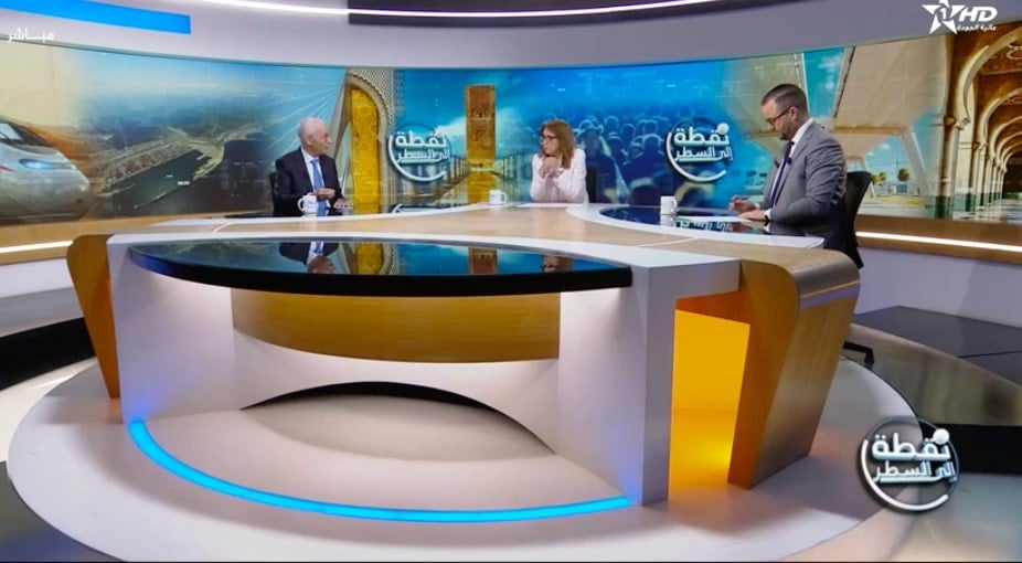 نقطة إلى السطر