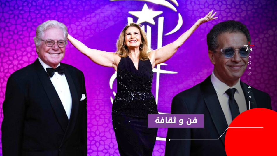 حسين فهمي ويسرى والخماري