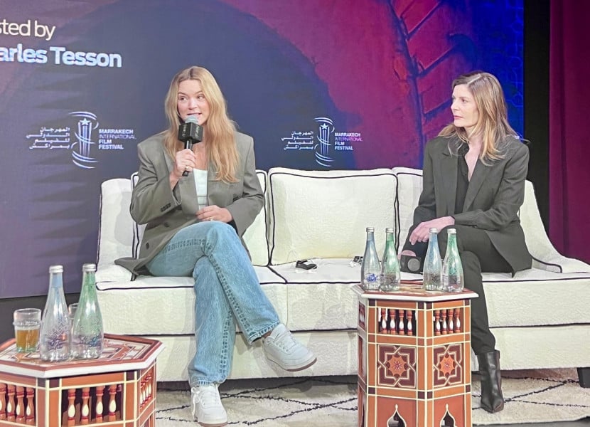Virginie Efira et Chiara Mastroianni 