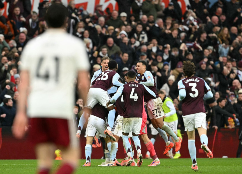 Aston Villa inflige à Arsenal sa deuxième défaite de la saison