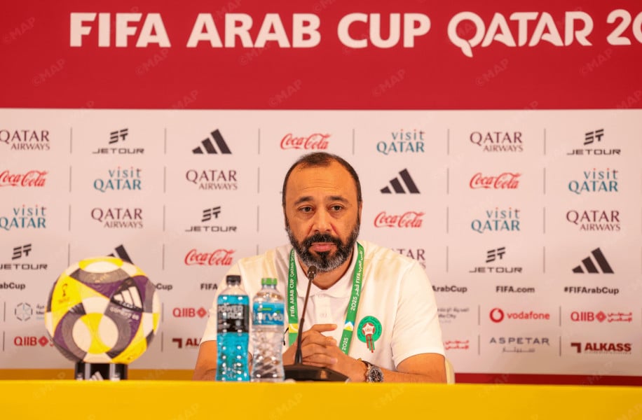Coupe arabe: Tarik Sektioui déterminé avant le choc face à l’Arabie Saoudite