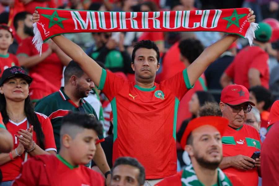supporter marocain + الجماهير المغربية