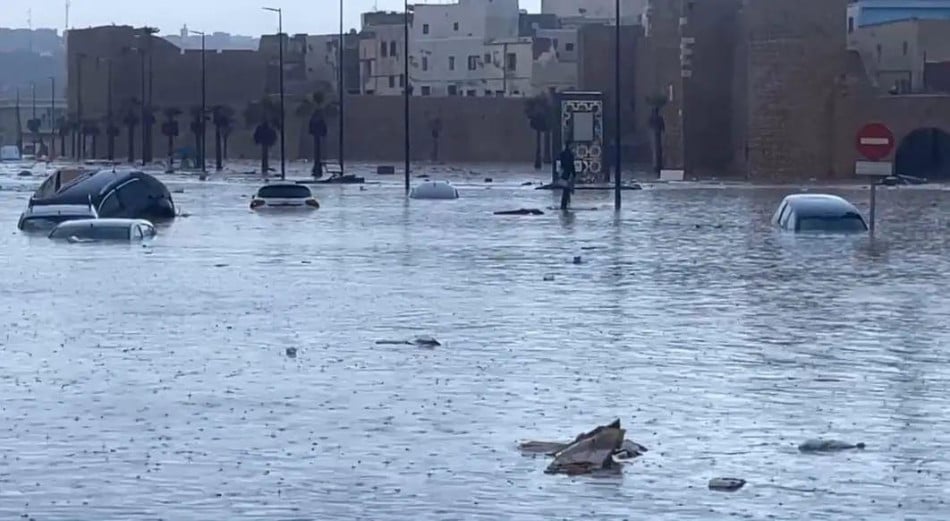 Pluies torentielles à Safi : plusieurs quartiers submergés, sept personnes sauvés de la noyade 