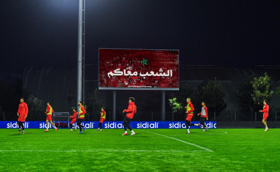 حصتان تدريبيتان للأسود استعداد لمباراة افتتاح كان 2025 