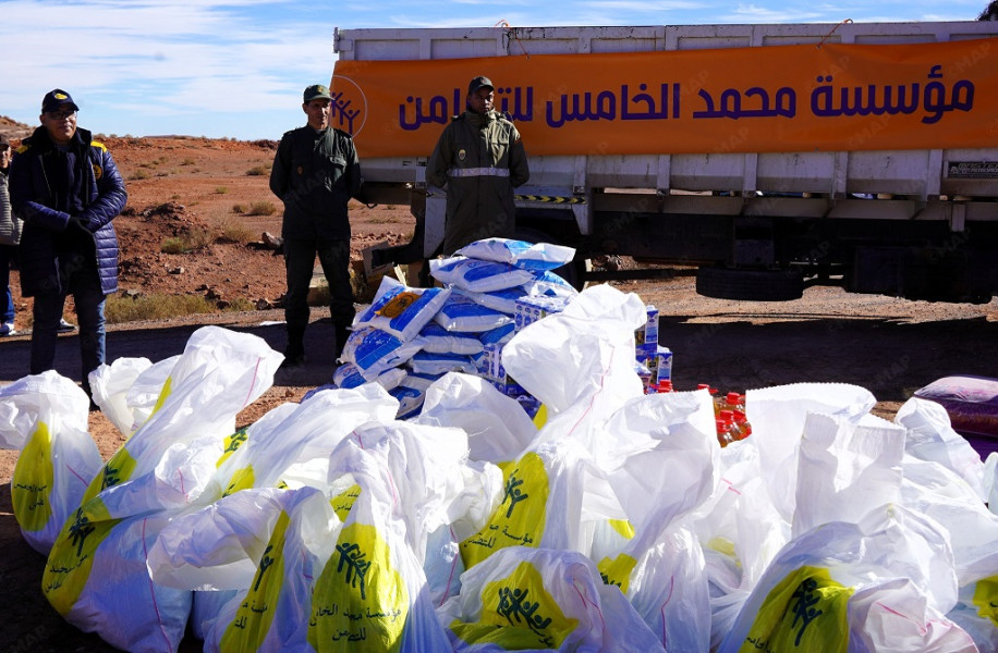 Grand Froid: La Fondation Mohammed V pour la Solidarité distribue des aides à plus de 14.000 familles de la région Fès-Meknès