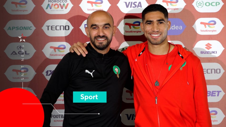 Regragui et Hakimi