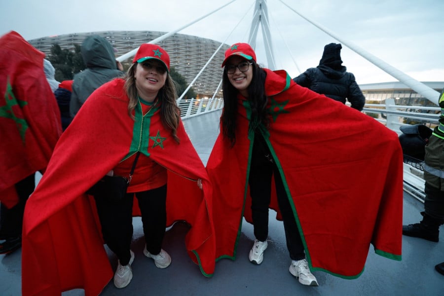 supporters marocains