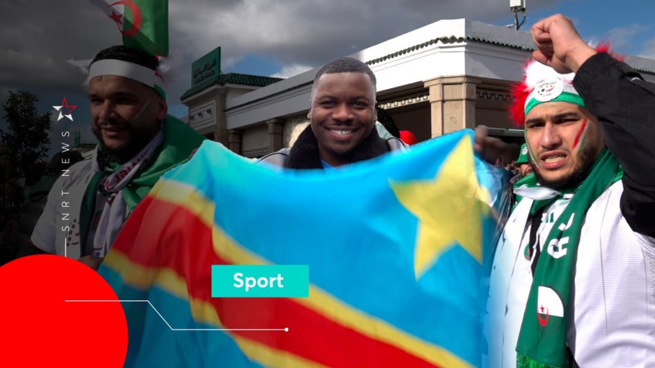 Supporters algériens et congolais