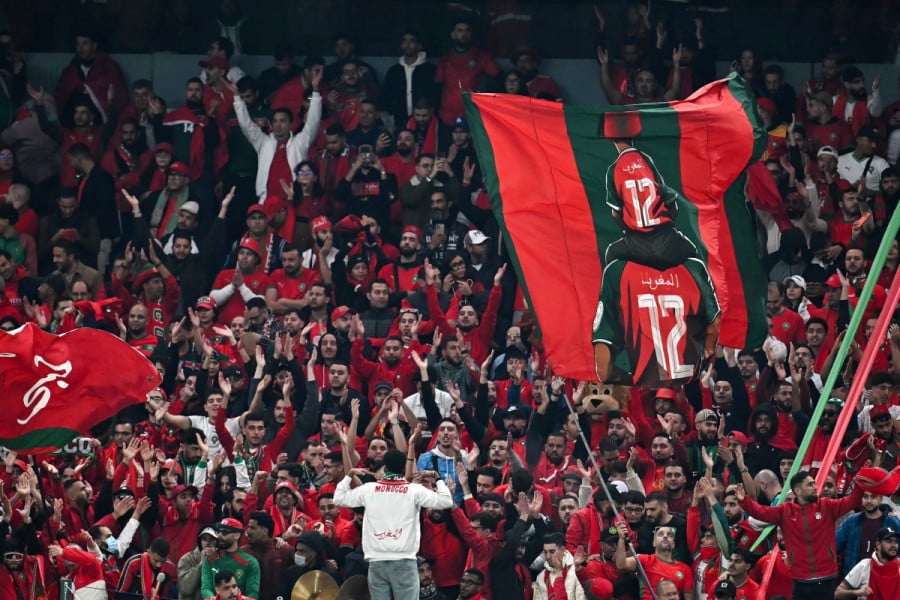 Morocco's supporters