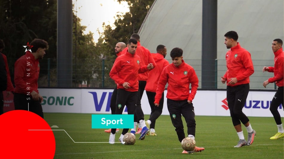 Entrainement Lions de l'Atlas