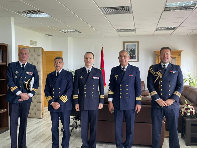 La Marine française en escale à Tanger