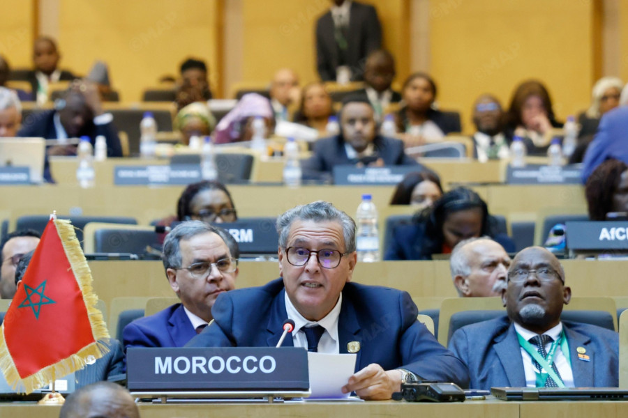 Akhannouch: la participation du Maroc au Sommet de l'UA, une occasion de mettre en avant le rôle du Royaume, sous la conduite éclairée de SM le Roi, en faveur de la promotion de l'action africaine commune 